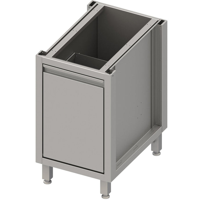 Stalgast - Unterschrank Boxversion 2.0, für Beine/Sockelrahmen, mit Abfallkipper 450x640x660 mm - GastroDeals