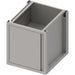 Stalgast - Unterschrank Boxversion 2.0, für Beine/Sockelrahmen, mit Flügeltür 500x640x660 mm - GastroDeals