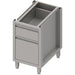 Stalgast - Unterschrank Boxversion 2.0, für Beine/Sockelrahmen, mit zwei unterschiedlichen Schubladen 450x540x660 mm - GastroDeals