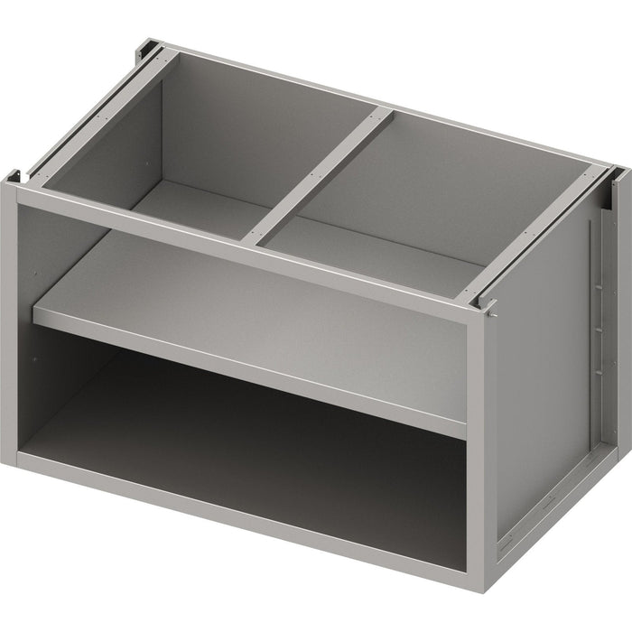 Stalgast - Unterschrank Boxversion 2.0, für Beine/Sockelrahmen, offen, mit Zwischenboden 1100x540x660 mm - GastroDeals
