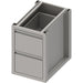 Stalgast - Unterschrank Boxversion 2.0 mit zwei Schubladen, Sockelbau 450x540x660 mm - GastroDeals