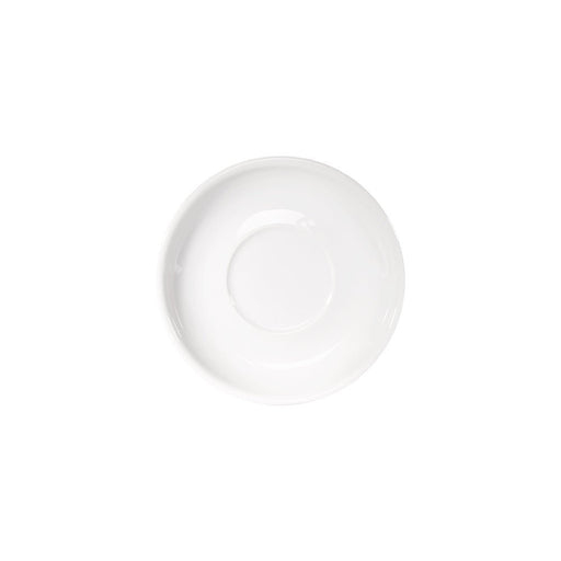 Stalgast - Untertasse für Cappuccino-Tasse, reinweißes Hotelporzellan, Serie Isabell, Ø 14,5 cm - GastroDeals