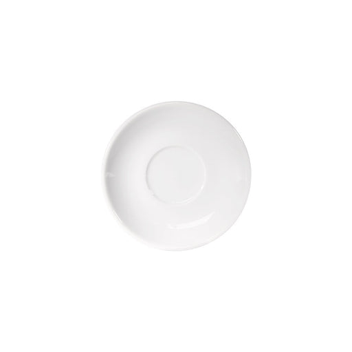 Stalgast - Untertasse für Kaffeetassen, reinweißes Hotelporzellan, Serie Isabell, Ø 14 cm - GastroDeals