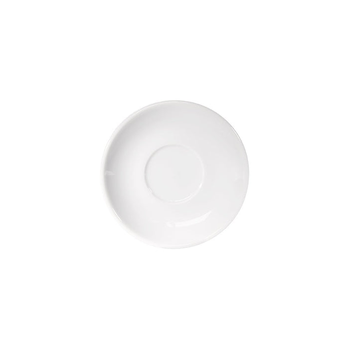 Stalgast - Untertasse für Kaffeetassen, reinweißes Hotelporzellan, Serie Isabell, Ø 14 cm - GastroDeals