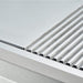 Stalgast - Verchromte Elektro-Griddleplatte als Tischgerät, 800x700 mm, ½ glatte/½ gerillte Grillfläche, Serie 700 ND - GastroDeals