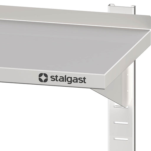 Stalgast - Wandbord mit Konsolen, und Wandschienen, 1300x300x400 mm, höhenverstellbar, verschweißt - GastroDeals