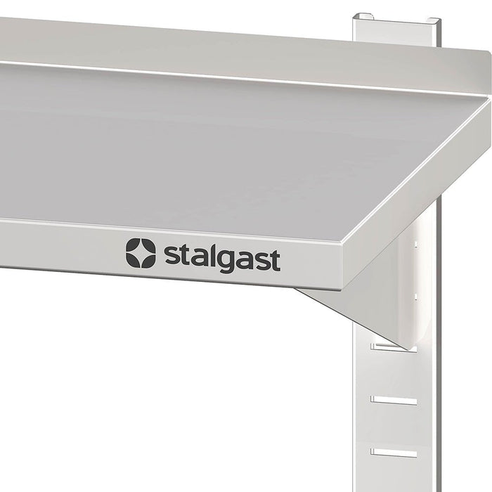 Stalgast - Wandbord mit Konsolen, und Wandschienen, 700x400x400 mm, höhenverstellbar, verschweißt - GastroDeals