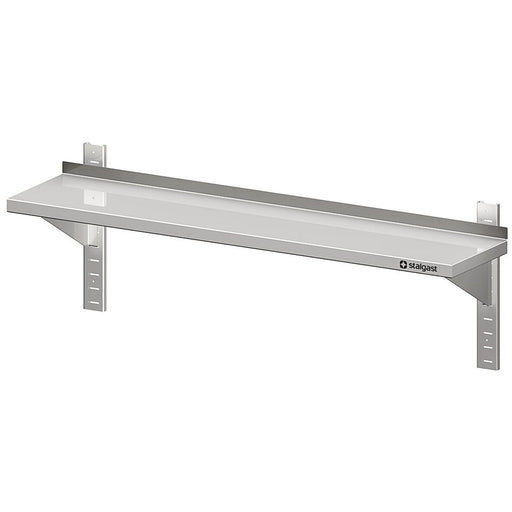Stalgast - Wandbord mit Konsolen, und Wandschienen, 800x400x400 mm, höhenverstellbar, verschweißt - GastroDeals