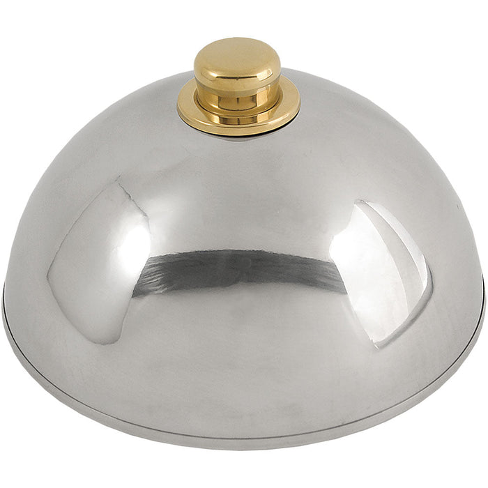 Sunnex - Tellerglocke mit goldfarbenen Griffknopf, Ø 25 cm, Höhe 11 cm - GastroDeals