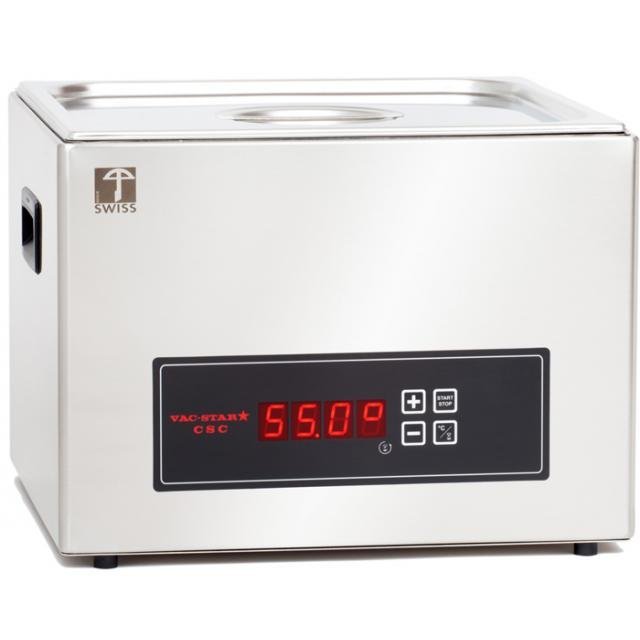 VAC STAR - Sous-Vide Bad CSC Medium, 13 Liter ohne Auslaufhahn, Deckel aus Acrylglas - GastroDeals