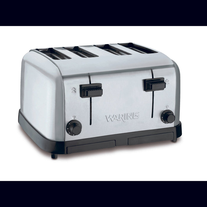 Waring - 4 - Scheiben Toaster - Edelstahl, 1800W, 7 Bräunungsstufen, Auftaufunktion - Waring - GastroDeals