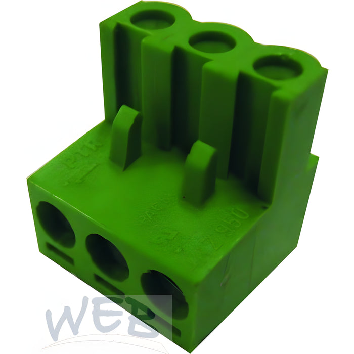 W.E. Blaschitz - Printklemme m.Drahtschutz 3pol.19mm hoch gerade grün AKZ950/3 - GastroDeals