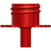 W.E. Blaschitz - Reinigungsadapter Kunststoff CC BIB .375“ rot - GastroDeals
