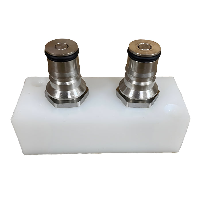 W.E. Blaschitz - Reinigungsverteiler / Getränkeverteiler AFG 2-fach / IG 3/8" - GastroDeals