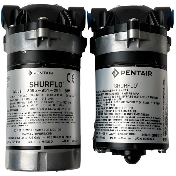 W.E. Blaschitz - SHURflo Pumpe, 230V, 100PSI Bypass 8095-951-299-BW - GastroDeals