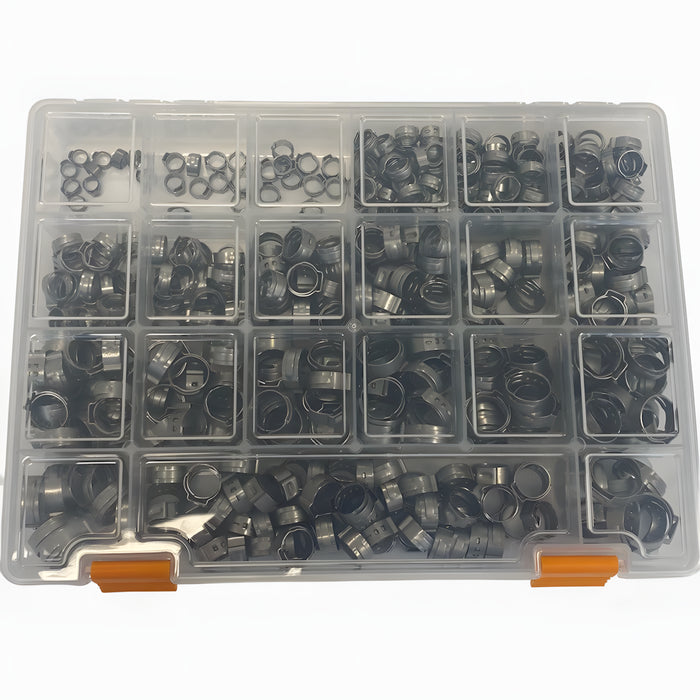 W.E. Blaschitz - Sortimentbox Oetiker 1-Ohr-Klemmen / 500 Stk. stufenlos 5,8-19,2R - GastroDeals