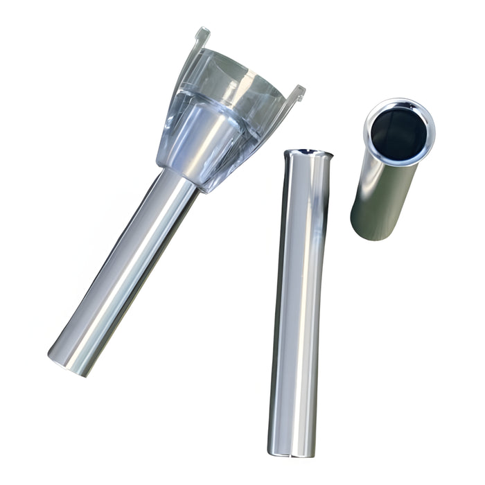 W.E. Blaschitz - Standard Flow Auslaufverlängerung Edelstahl auf 108mm zu Flomatic - GastroDeals