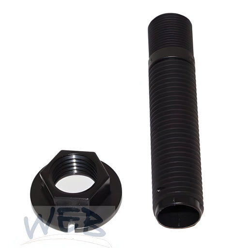 W.E. Blaschitz - Thekendurchführungsstutzen PVC 1" x 170mm mit Befestigungsmutter - GastroDeals
