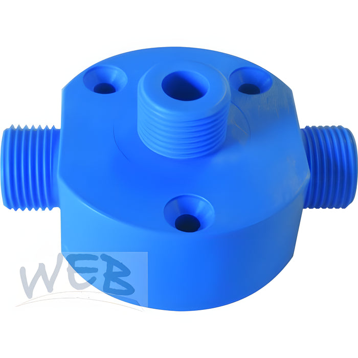 W.E. Blaschitz - Wandhalter 5/8" 2-ltg.f.Reinigungsadapter Kunstst. geeignet f.Rei - GastroDeals