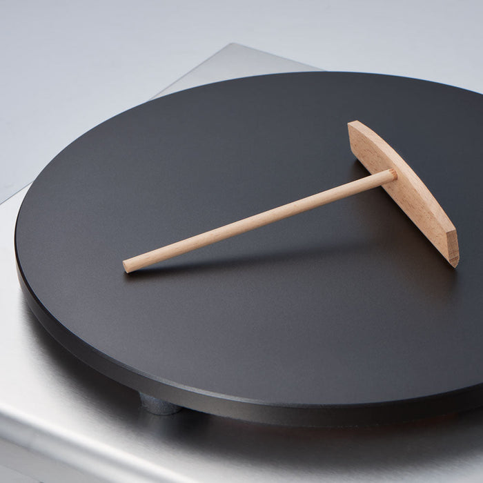 Caterina - Crêpe-Gerät mit Ø 400 mm Platte, 450x470x220 mm (BxTxH), 3 kW 230 V - GastroDeals