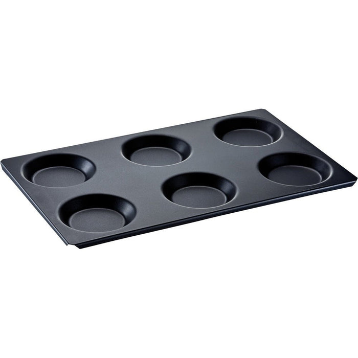 FM Industrial - Backblech/Muldenblech für 6 Eier, GN1/1 - GastroDeals