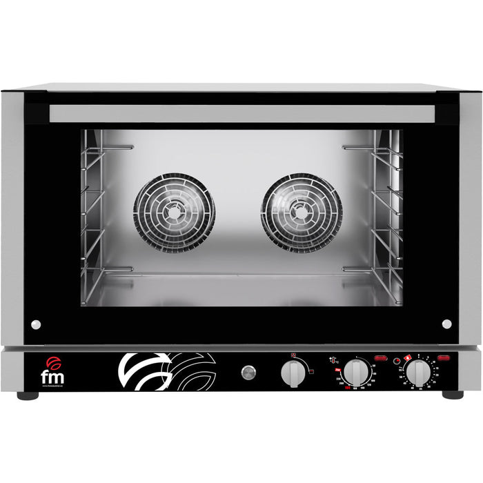 FM Industrial - Konvektomat EasyBake mit Beschwadung, manuelle Steuerung, 4x600x400/4xGN 1/1, 6,3 kW - GastroDeals