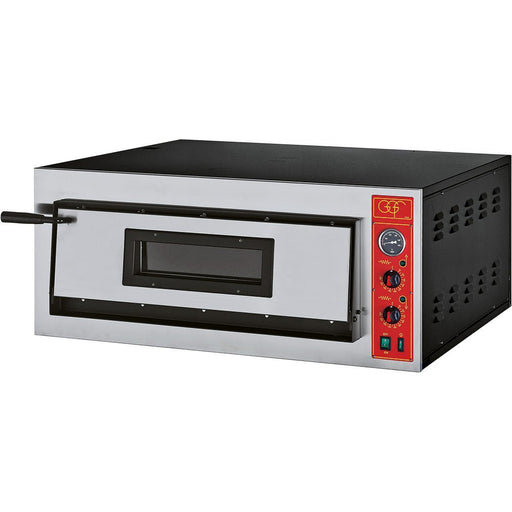 GGF - GGF Pizzaofen mit einer Kammer für 4 Pizzen à 360 mm, 5 kW, 1010 x 850 x 420 mm (BxTxH) - GastroDeals