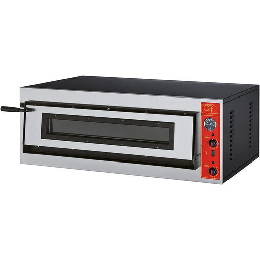 GGF - GGF Pizzaofen mit einer Kammer für 6 Pizzen à 300 mm, 6,4 kW, 1150 x 735 x 420 mm (BxTxH) - GastroDeals