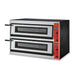 GGF - GGF Pizzaofen mit zwei Kammern für 12 Pizzen à 300 mm, 12,8 kW, 1150 x 735 x 750 mm (BxTxH) - GastroDeals