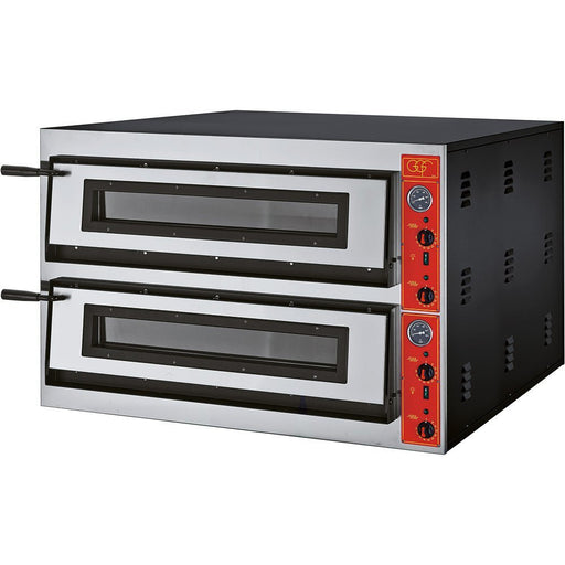 GGF - GGF Pizzaofen mit zwei Kammern für 18 Pizzen à 300 mm, 19,2 kW, 1150 x 1020 x 750 mm (BxTxH) - GastroDeals
