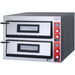 GGF - GGF Pizzaofen mit zwei Kammern für 8 Pizzen à 360 mm, 12 kW, 1010 x 850 x 750mm (BxTxH) - GastroDeals