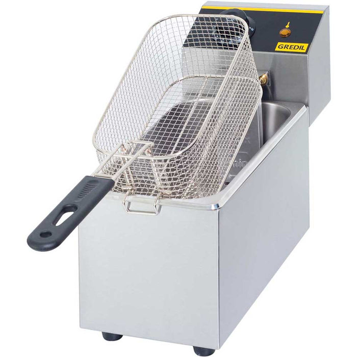Gredil - GREDIL Fritteuse, 3 Liter, Abmessung 170 x 420 x 270 mm (BxTxH) - GastroDeals