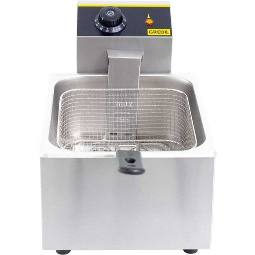 Gredil - GREDIL Fritteuse, 5 Liter, Abmessung 260 x 420 x 270 mm (BxTxH) - GastroDeals