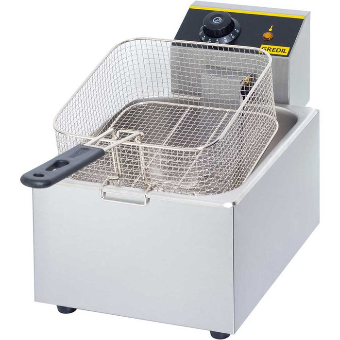 Gredil - GREDIL Fritteuse, 5 Liter, Abmessung 260 x 420 x 270 mm (BxTxH) - GastroDeals