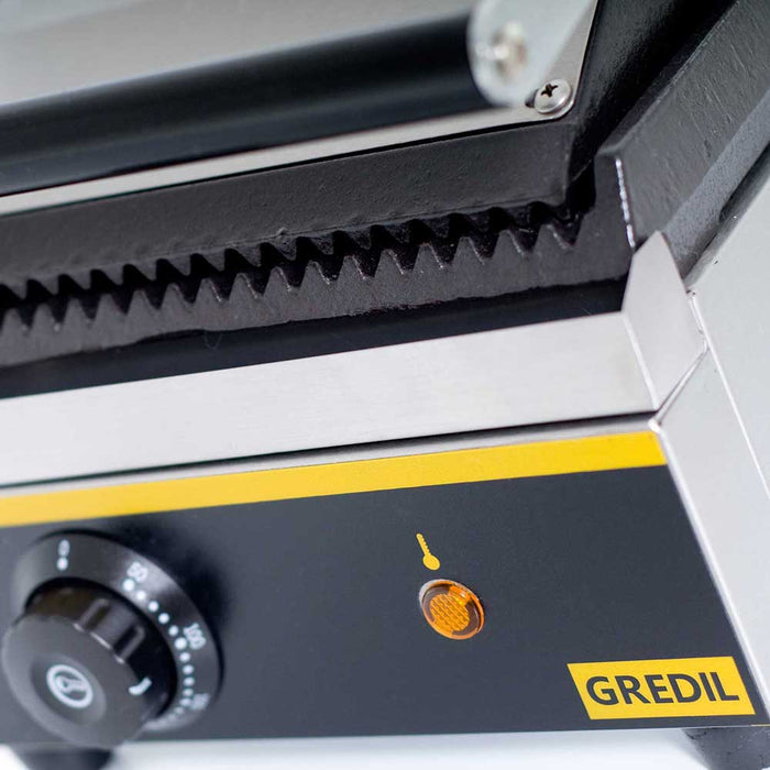 Gredil - GREDIL Kontaktgrill, Abmessung 265 x 325 x 200 mm (BxTxH) - GastroDeals