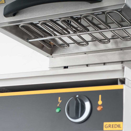 Gredil - GREDIL Lift-Salamander, 2,8 kW, Abmessung 450 x 480 x 530 mm (BxTxH) - GastroDeals