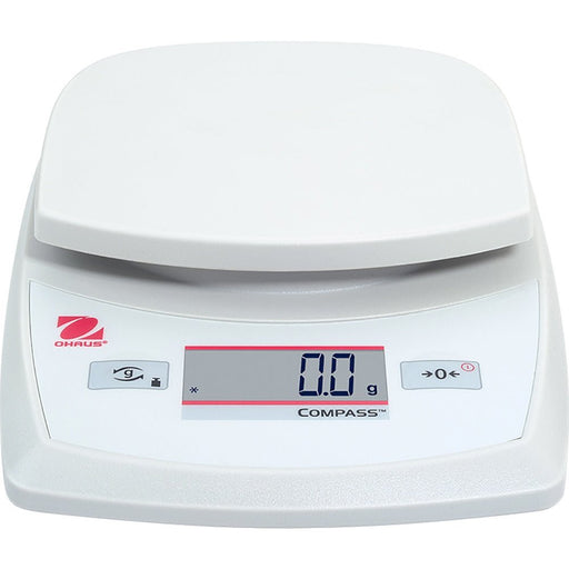 OHAUS - Portable Küchenwaage Kapazität 0,62 kg, Teilung 0,1 g, Abmessung 144 x 205 x 41 mm mm (BxTxH) - GastroDeals