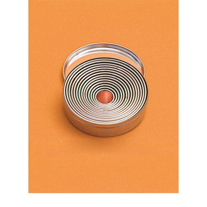 Paderno - Ausstechsatz, rund, glatt, Ø 3,4 bis 9 cm - GastroDeals