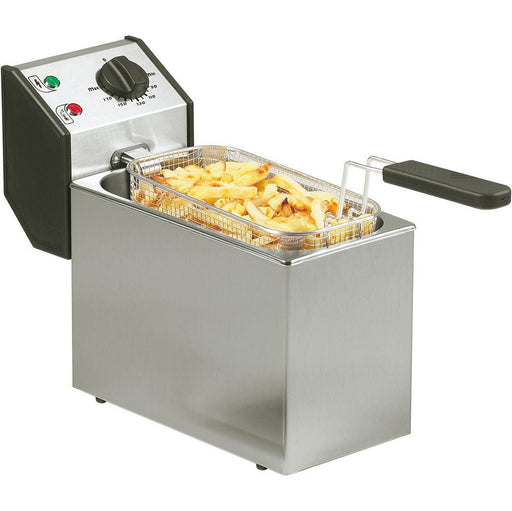 Roller Grill - ROLLER GRILL Fritteuse, 5 Liter, Abmessung 190 x 425 x 320 mm (BxTxH) - GastroDeals