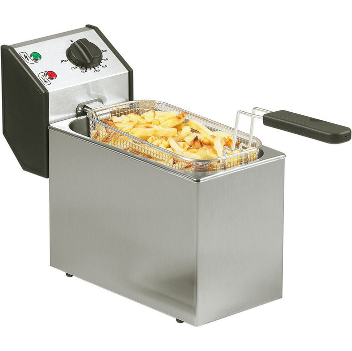Roller Grill - ROLLER GRILL Fritteuse, 5 Liter, Abmessung 190 x 425 x 320 mm (BxTxH) - GastroDeals