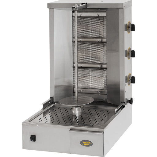 Roller Grill - ROLLER GRILL Gas-Gyrosgrill, Kapazität 15 kg, Abmessung 580 x 660 x 645 mm (BxTxH) - GastroDeals