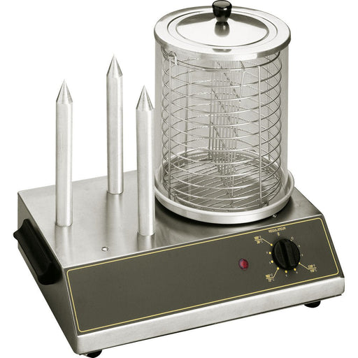 Roller Grill - ROLLER GRILL Hot Dog Gerät, für bis zu 40 Würstchen, Abmessung 440 x 300 x 400 mm (BxTxH) - GastroDeals