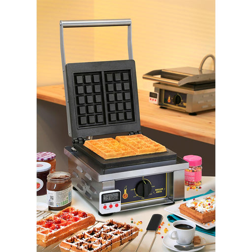 Roller Grill - ROLLER GRILL Waffeleisen, Brüsseler Waffelform, Abmessung 305 x 440 x 230 mm (BxTxH) - GastroDeals