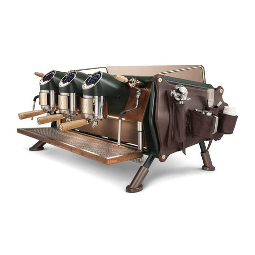 Sanremo Cafe Racer Renegade Ledertaschen 3 Gruppig | Siebträgermaschine Espresso Kaffeemaschine