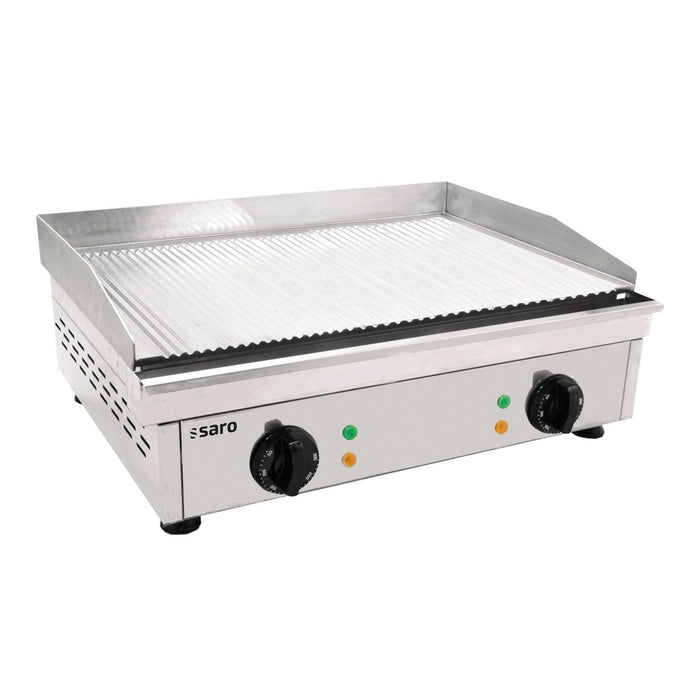 Saro - SARO Griddleplatte (gerillt) Modell FRY TOP GM 610 R - GastroDeals