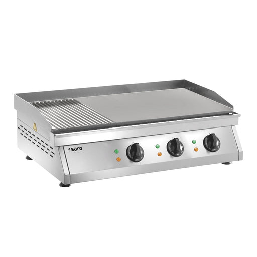 Saro - SARO Griddleplatte (gerillt+glatt), FRY TOP GH 760 R - GastroDeals