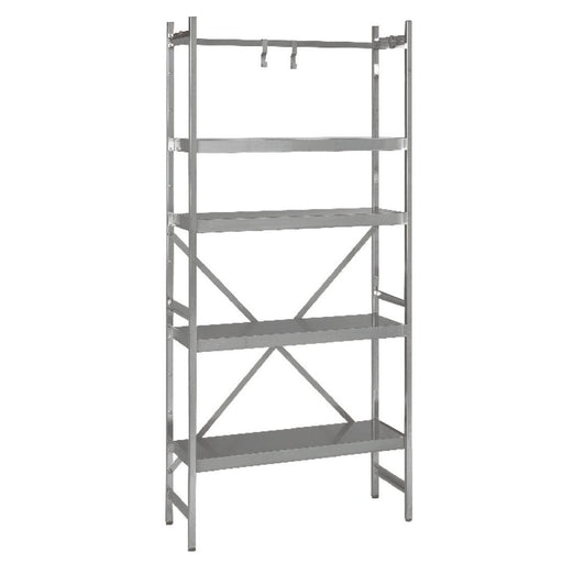 Saro - SARO Grundregal 1200 x 500 x 1800mm 4 glatte Böden - GastroDeals