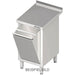 Stalgast - Arbeitsschrank mit Abfallkipper, 450x700x850 mm, ohne Aufkantung, verschweißt - GastroDeals