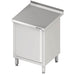 Stalgast - Arbeitsschrank mit Flügeltür, 450x600x850 mm, mit Aufkantung, verschweißt - GastroDeals