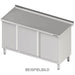 Stalgast - Arbeitsschrank mit Flügeltüren, 1400x600x850 mm, ohne Aufkantung, verschweißt - GastroDeals